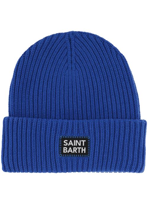 Blue ribbed winter hat MC2 SAINT BARTH | BERRY02535G